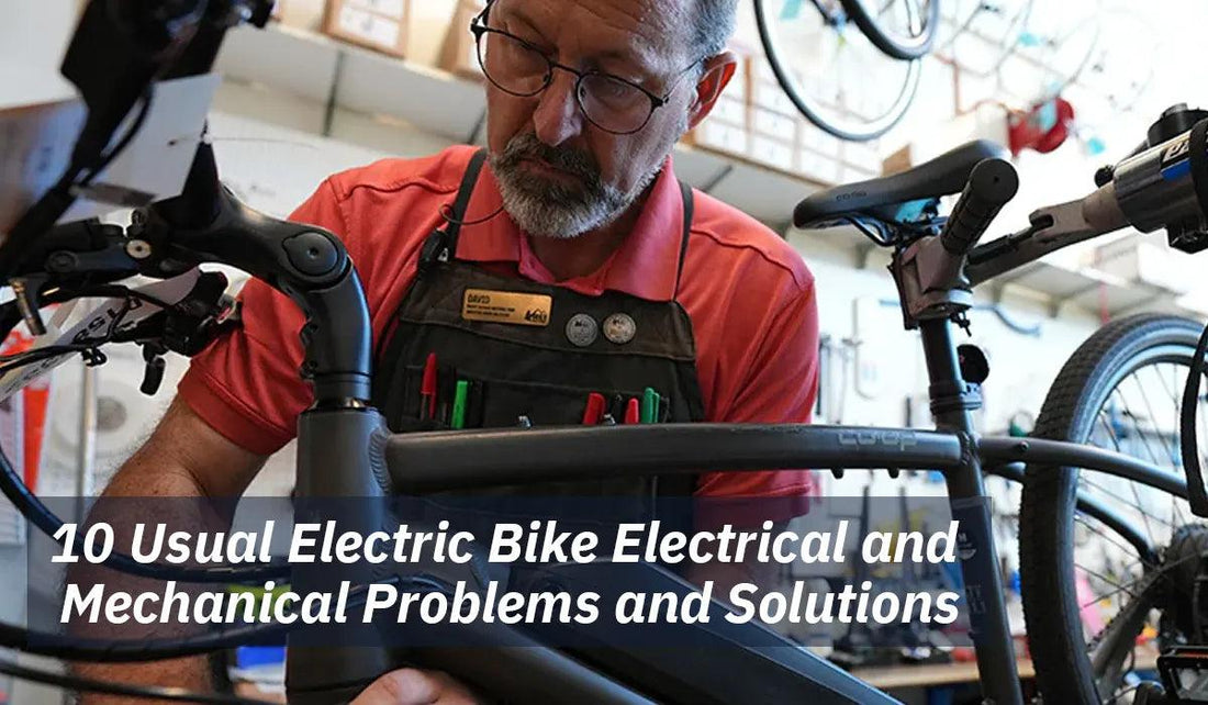 10 Usual Electric Bike Electrical and Mechanical Problems and Solutions - Ebikes Discount