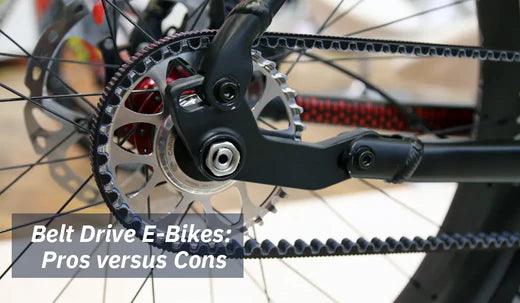 Belt Drive E-Bikes: Pros versus Cons - Ebikes Discount