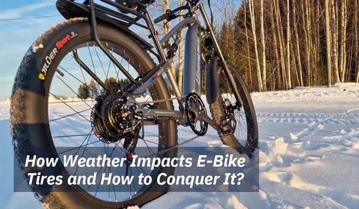 How Weather Impacts Electric Bike Tires and How to Conquer It - Ebikes Discount