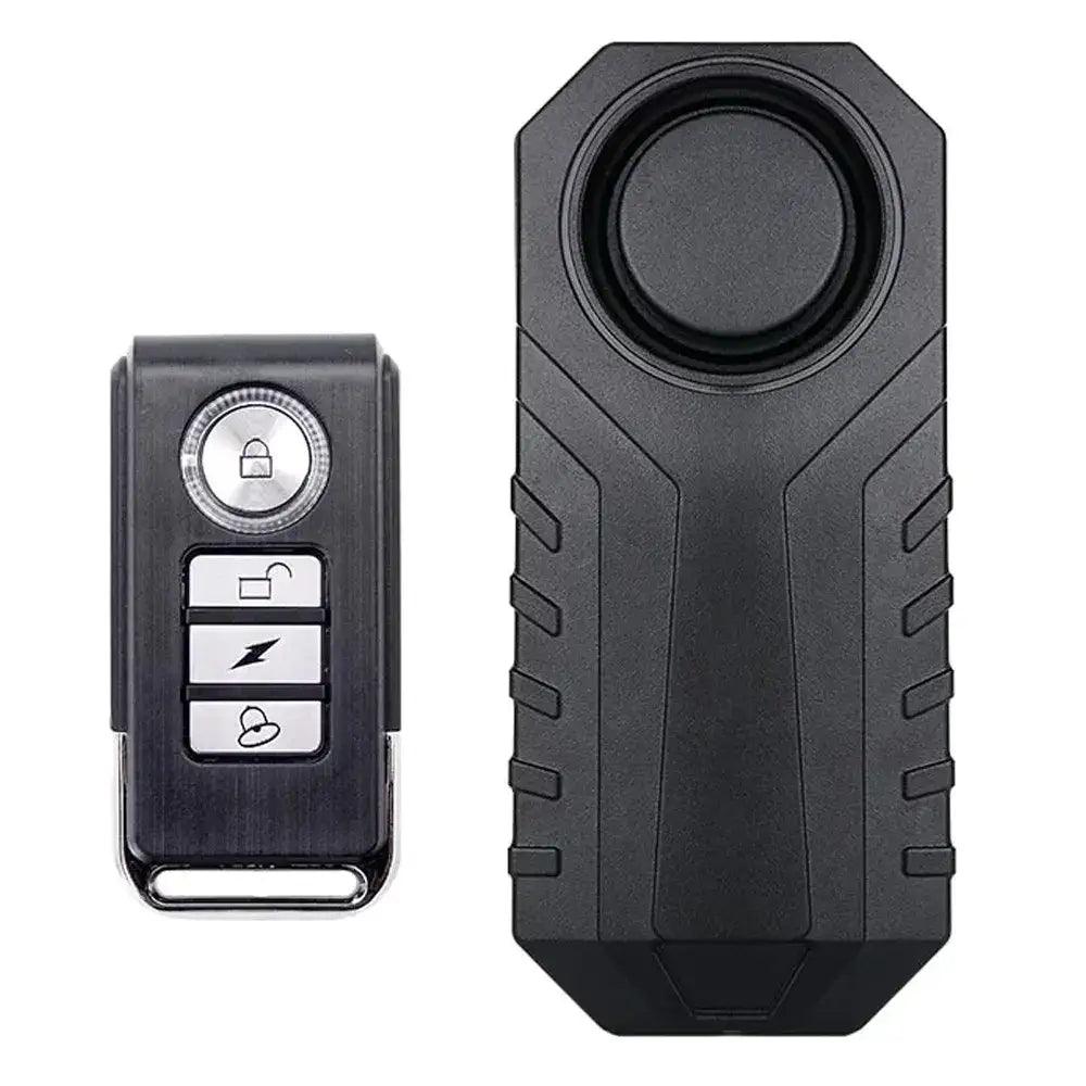 Wireless Bicycle Anti - Theft Vibration Alarm - 113dB with Remote Control - Ebikes Discount